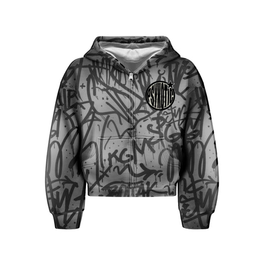 Psykotic Graffiti Zip Up